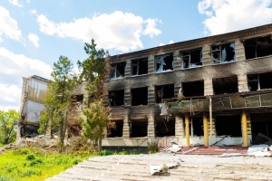 росіяни знищили майже 90% будинків у селі на Харківщині