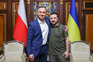Volodymyr Zelensky et Andrzej Duda ont discuté des préparatifs du Sommet pour la paix 