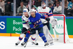 ЧМ по хоккею: Словакия и США вышли в четвертьфинал
