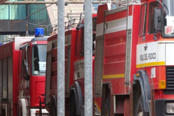 Italia entrega 45 vehículos de bomberos a Ucrania