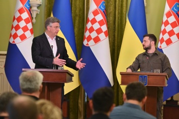 ウクライナを支持することは歴史と倫理の正しい側の選択＝クロアチア首相