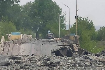 Luhansk: Rund 60 Häuser und Brücke in Rubischne bei russischen Angriffen zerstört
