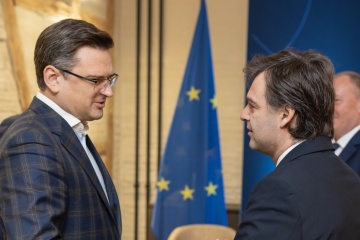 Ukraine, Moldova foreign ministers discuss security issues
