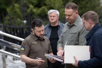 Zelensky se reúne con la delegacion de la cámara alta del Congreso de los Estados Unidos