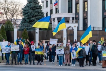 Moldova responds to Russian criticism over protests outside embassy