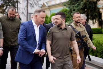 Zelensky trata con Duda el apoyo a la defensa de Ucrania por parte de Polonia y sus aliados
