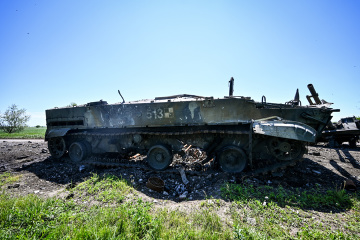 Kampfverluste russischer Truppen: am vergangenen Tag 35 Artilleriesysteme zerstört