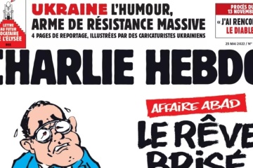 Charlie Hebdo a offert ses pages à des caricaturistes ukrainiens