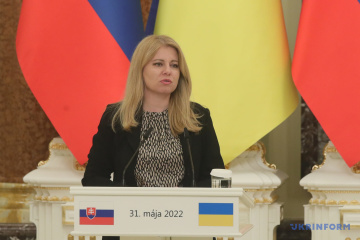 Čaputová: Eslovaquia hará todo lo posible por la más pronta adhesión de Ucrania a la UE