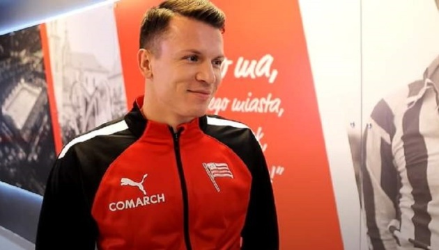 Футбол: Коноплянка провів перший повний матч у польській Екстраклясі