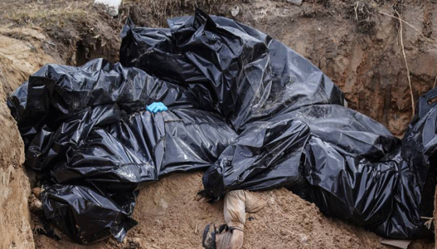 In Region Kyjiw weitere 20 Leichen von Zivilisten gefunden, die von Russen getötet wurden