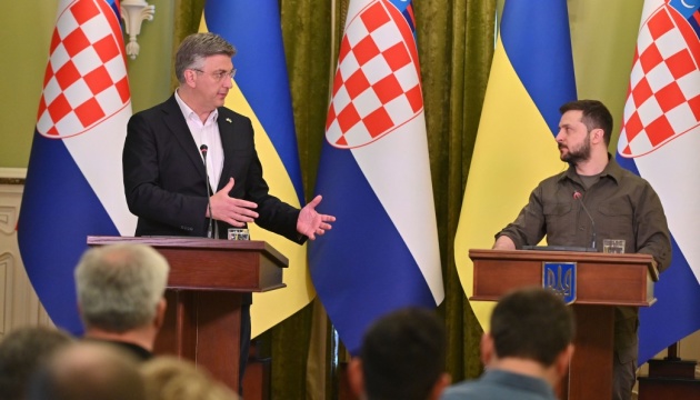 ウクライナを支持することは歴史と倫理の正しい側の選択＝クロアチア首相