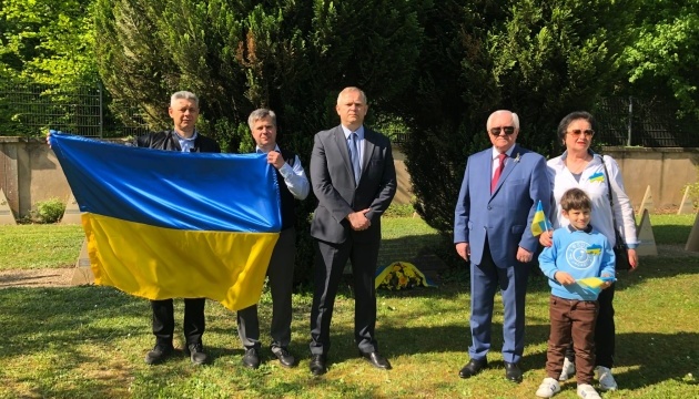 У Страсбурзі вшанували пам’ять українських воїнів, загиблих у Другій світовій війні