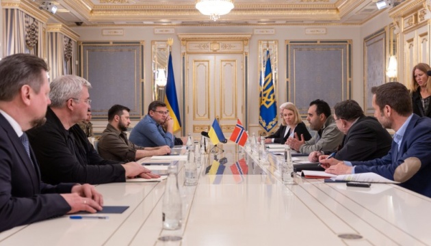 Sanctions against Russia, weapons for Ukraine: Zelensky meets with President of Norway’s Parliament