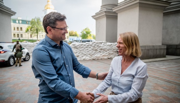 Кулеба зустрівся у Києві з главою МЗС Норвегії