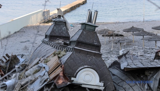 Odesa hotel on the coast ‘demilitarized’ in Russia’s missile strike