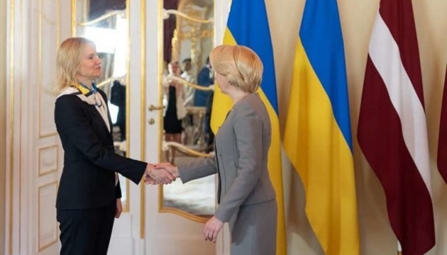 Кондратюк обговорила в Ризі співпрацю в міжнародних групах задля вступу України в ЄС 