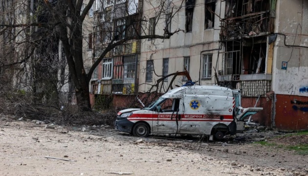 Sievierodonetsk hospital damaged in Russia’s shelling