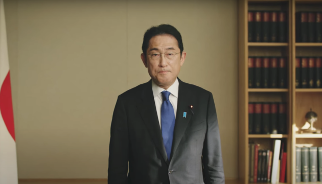 岸田日本首相、露宇戦争１年で記念演説　日本国民の連帯の姿勢に感謝