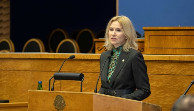 Заступниця голови ВР Кондратюк звернулась до парламенту Естонії