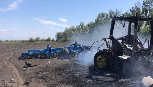 In Region Cherson Traktorfahrer durch Minenexplosion umgekommen