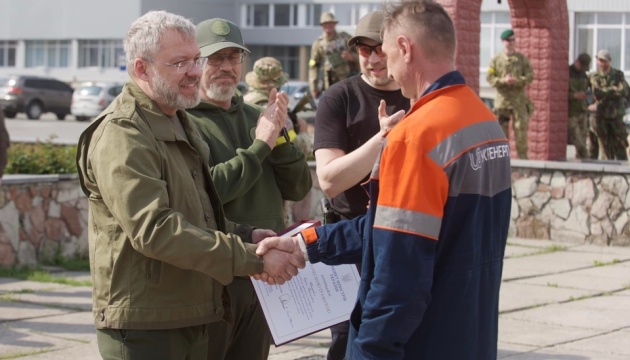 Работники Укрэнерго, защитившие ЧАЭС от катастрофы, получили правительственные награды