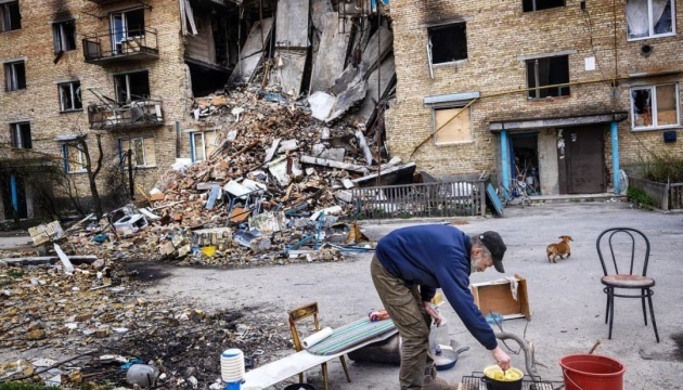 Mit jedem Schlag auf die Ukraine ist Russland weiter von der Zivilisation - Selenskyj zeigt Fotos der Zerstörung