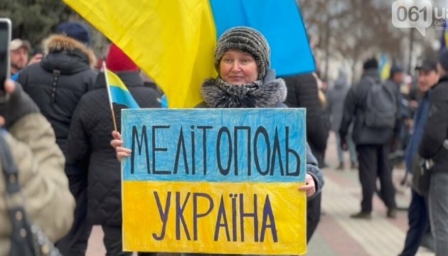 Pro-ukrainische Untergrundbewegung in Melitopol und der Region