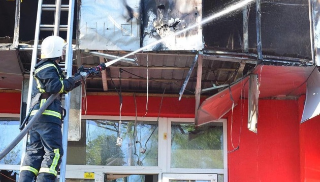 W Mykołajowie w wyniku ataku uszkodzony został gazociąg, sklep i domy