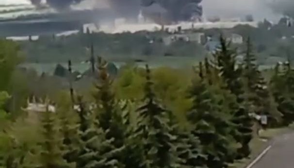 In Region Donezk Luftangriff auf Knauf-Werk