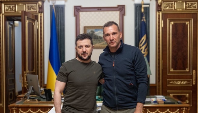 Andriy Shevchenko becomes first ambassador of United24