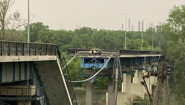 Invasores destruyen el puente entre Severodonetsk y Lysychansk por segunda vez