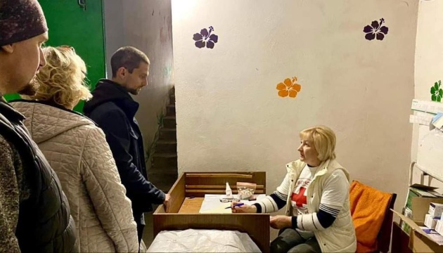 Червоний Хрест облаштував медпункт у Лисичанську