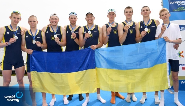 Українські юніори виграли три медалі на Євро з академічного веслування