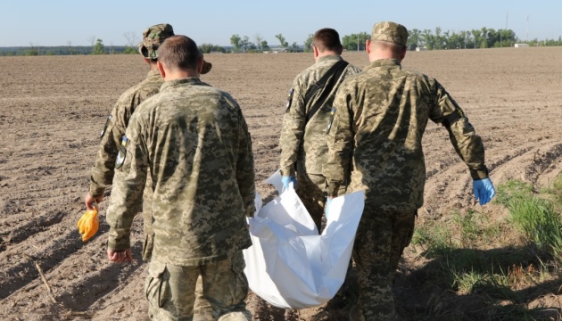 На Київщині знайшли 14 тіл російських військових