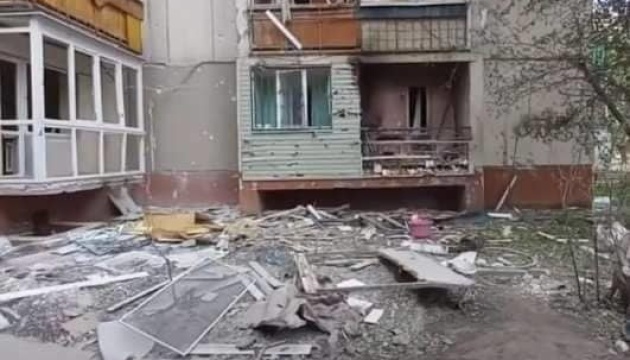 Унаслідок обстрілу Золочева на Харківщині поранені двоє людей