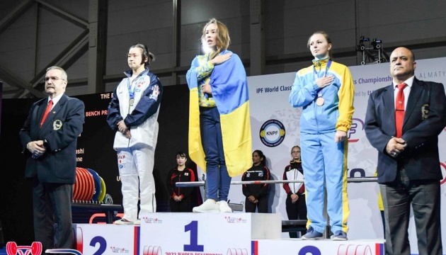 Пауерліфтинг: українка Рикун встановила світовий рекорд в жимі лежачи