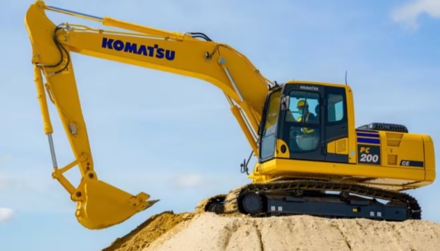 Японський виробник важкої техніки Komatsu повертається в Україну
