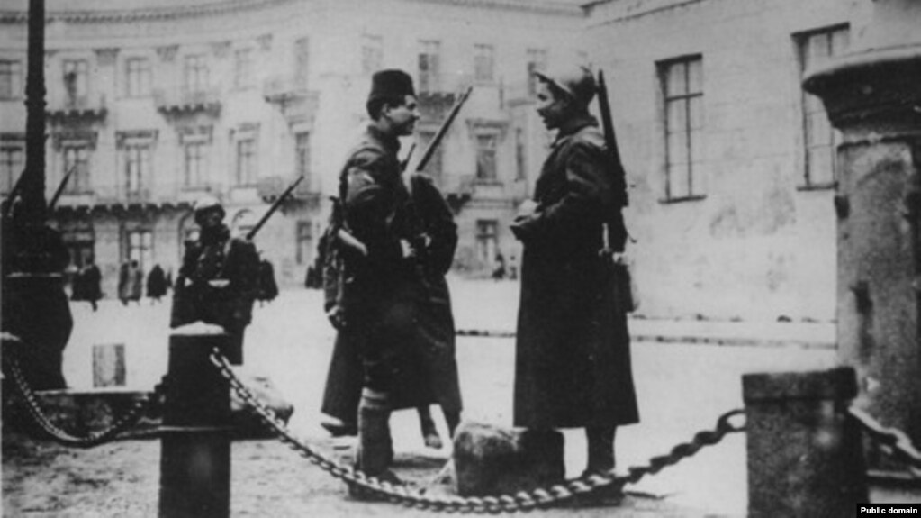 Французькі патрулі в Одесі 1919 р.