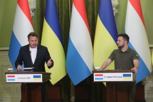 Зеленський зустрівся з Прем’єр-міністром Люксембургу
