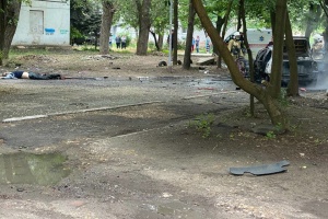 Another car blast in occupied Kherson: enemy collaborator Savluchenko killed