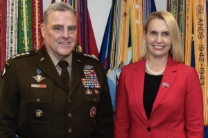 Посол Брінк та генерал Міллі обговорили зусилля щодо зупинення війни рф