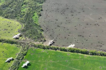 Paisaje de guerra: nuevas "cosechas" en los campos ucranianos