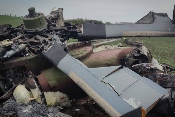 Ukrainische Luftwaffe zerstört feindlichen Hubschrauber und zwei Drohen 