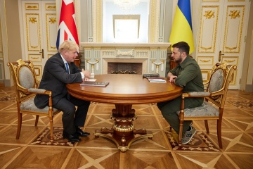 Le Premier ministre britannique Boris Johnson s’est rendu en Ukraine pour rencontrer Volodymyr Zelensky