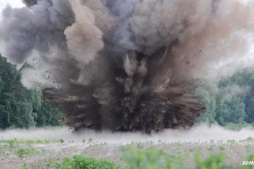 In Region Charkiw Zivilisten auf Landmine gefahren, drei Menschen tot