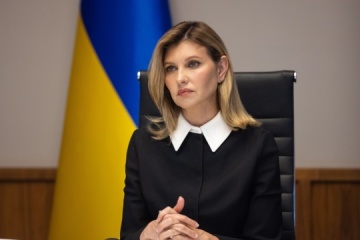 First Lady Zelenska: Half of Ukrainians live apart from their families today