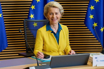 Kommissionschefin von EU-Kandidatenstatus für Ukraine überzeugt
