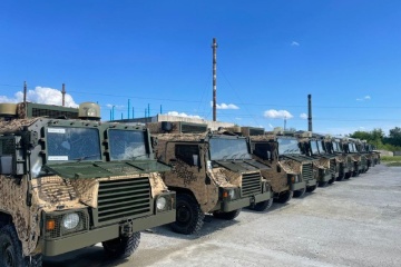 Ukrainian soldier buys eight Pinzgauer armored vehicles at own expense