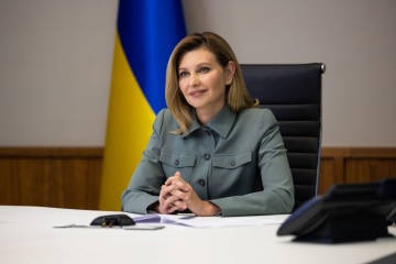 Primera dama: La guerra no ha hecho cambiar a Volodymyr Zelensky, sino ha revelado a la gente sus cualidades